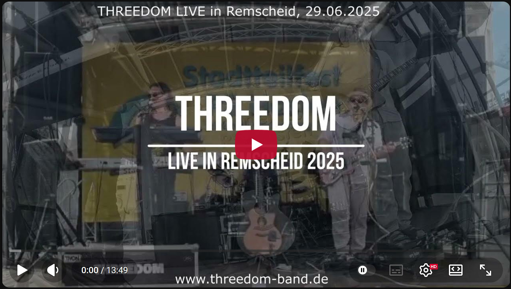 THREEDOM LIVE in Remscheid 2025